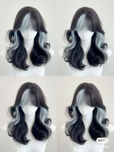 Hairstyle For Wavy Hair, Pretty Hair Cuts, Cool Hair Designs, Hair Inspiration Long, Cosplay Hair, Kawaii Hairstyles, Hair Up Styles