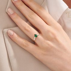 Pear Cut Emerald May Birthstone Green Gemstone with Real Natural Diamond Curved Stacking Ring is available in Yellow White Rose Gold. Whether as an addition to your daily ensemble or a unique symbol of a special moment, this ring radiates elegance and sophistication. Let its beauty remind you of the precious moments in life and the endless possibilities they hold. The ring can be made with yellow, rose, or white gold, please choose your size from the dropdown menu options above. 𝐑𝐢𝐧𝐠 𝐃𝐞𝐭? Curved Engagement Ring, Emerald Ring With Diamonds, Engagement Ring Women, Pear Cut Ring, Unique Symbols, Teardrop Ring, Emerald Engagement Ring, Ring Women, Green Gemstones