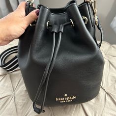 Brand New With Tag. Hasn’t Been Used. Adjustable Strap With Removable Coin Purse. Zipper Pocket Inside And Also Packet For Cell Phone Bags Kate Spade, Kate Spade Bags, Kate Spade Bag, Inside Pocket, Bucket Bag, Zipper Pocket, Coin Purse, Kate Spade, Adjustable Straps