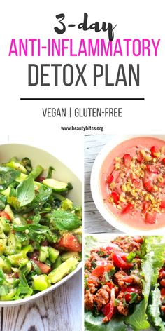 3-Day Detox To Rejuvenate and Make You Feel Amazing - Beauty Bites Cleanse Detox, Detox Recipes, Detox Diet