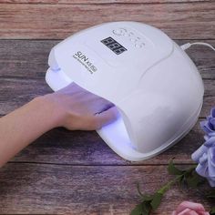 This magical UV Lamp will change your life. The UV LED Lamp Saves your time, money and effort spent on going to the salon, It works flawlessly, giving you a salon look within few minutes In the comfort of your home, listening or watching whatever your heart desires, you can make your nails with the same salon quality or better. The UV led nail Lamp is very easy to use, easy to clean and to manipulate, its Soft light prevents your skin from browning. 54w LED Nail Lamp : Professional Lamp: cures a Electric Nails, Apple Watch Wristbands, Uv Nail Lamp, Gel Lamp, Gel Extensions, Nail Dryer, Uv Nails, Led Nail Lamp, Nail Lamp