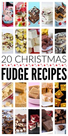 20 christmas fudge recipes that are delicious and easy to make