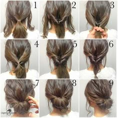 Messy Updo Tutorial, Face Remedies, Braided Buns, 5 Minute Hairstyles, Morning Hair, Fall Hairstyles, Fishtail Braid