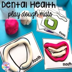 Dental Health Preschool Activities, Centers For Preschool, Kids Dental Health, Healthy Mouth