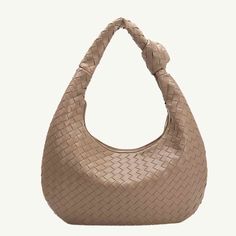 Katherine woven  top knot handle vegan tote bag like Brigitte in nude Understated Glamour, Melie Bianco, Vegan Bag, Vegan Handbags, Vegan Bags, Bag Design, Leather Shops, Woven Bag, Top Knot