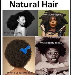 Types Of Natural Hair, Natural Hair Memes, Hair Jokes, Natural Hair Quotes, Natural Hair Problems, Twisted Hair, Short Hair Black