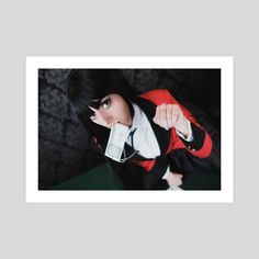 Kakegurui Yumeko, Print Quality, Polaroid Film, Art Print, Art Prints, Art