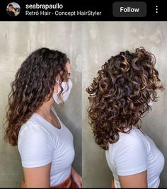 Medium Length Curly Hair, Wavy Haircuts