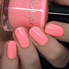 KBShimmer Guava Nice Day Cream Nail Polish Early Summer Nail Color, Best Nail Colors For The Beach, Summer Time Nails Colors, Nail Color For Beach Vacation, Colour Nails Ideas, Vacation Nail Colors, Best Summer Nail Color, Nail Color Trends, Seas The Day