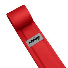 The KT Red necktie is the ultimate power tie. Convey intensity and determination in this solid red necktie. Red Standard Tie For Black Tie Events, Classic Red Adjustable Tie, Classic Adjustable Red Suit And Tie Accessories, Classic Red Suit And Tie Accessories, Classic Adjustable Red Ties, Red Tie, Neck Gaiters, Solid Red, Small Bows