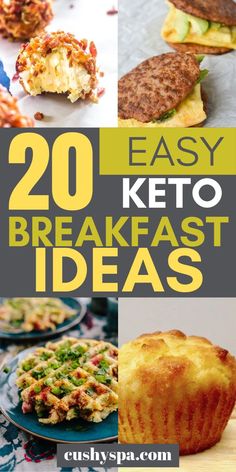 20 easy keto breakfast ideas that are great for the whole family to enjoy and eat