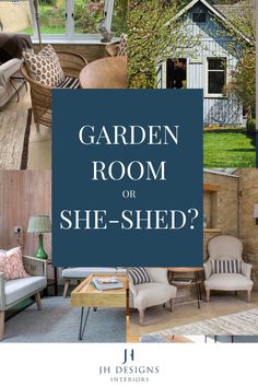 garden room or she - shed? is it the right place for you to sit