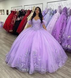 Contact+us:+lisamony@outlook.com Please+left+message+what+color+you+need+when+you+order+it.Besides+the+picture+color,+you+can+also+choose+any+color+you+want. Princess+Off+Shoulder+Sparkly+Lavender+Ball+Gown+Lace+Appliques+Prom+Dresses Processing+time:+12-21+business+days Shipping+Time:+3-... Moda 2000 Quinceanera Dresses Purple, Lavender 15 Dresses Quinceanera, Light Purple Quince Dresses, Lilac Quinceanera Ideas, Purple Sweet 16 Dresses, Quinceañera Purple, Lavender Ball Gown, Lilac Quinceanera Dresses, Lavender Quinceanera Dresses