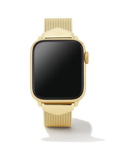 a gold watch with a black face