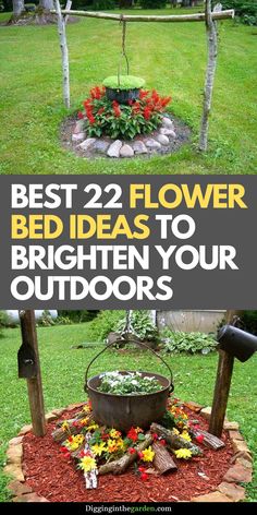 the best flower bed ideas to brighten your outdoors