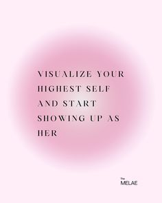 Pink aesthetic with quotes, that girl quote Quotes Pink Aesthetic, Start Showing Up As Her, Visualize Your Highest Self, Quotes Self Improvement, Progress Quotes, Quotes Pink, Improvement Quotes, Highest Self, Quotes Self