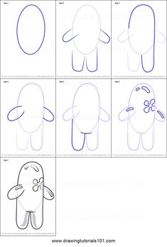 how to draw an elephant step by step instructions for children and beginners with pictures