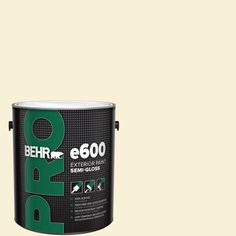 a can of behr paint with the words behr on it