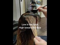 Reverse Frosted Hair, Braided Reverse Balayage, Reverse Balayage Video, Blonde To Brown Balayage Reverse, How To Reverse Balayage, Reverse Balayage Bronde, Diy Reverse Balayage At Home, Reverse Balayage Technique, Reverse Bayalage