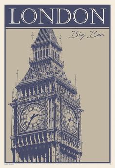 the big ben clock tower towering over london