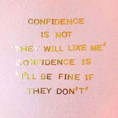 a quote written in gold foil on a pink background