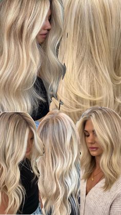 Blonde Moments, Blonde Hair Looks, Haircut And Color, Hair Shades, Hair Inspiration Color