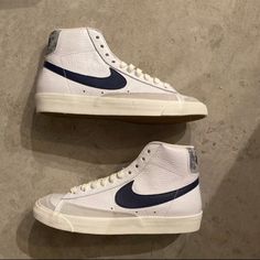 Nike Blazer Mid 77 Shoes Fn6877 100 White Washed Denim. New. Mens Size 10.5/ Size Women’s 11.5/ Size Eur 44.5. 10/10 Condition Message Me For Any Inquiries/Offers Fast Shipping. Check My Other Listings. Have A Nice Day And Stay Safe Retro Leather Sneakers For Everyday, Casual High-top Custom Sneakers For Everyday, Casual Everyday High-top Custom Sneakers, Everyday Custom High-top Sneakers With Gum Sole, Everyday High-top Custom Sneakers With Gum Sole, Everyday High-top Skate Shoes With Vulcanized Sole, Blue Sporty Sneakers For Everyday, Urban Mid-top Sneakers For Everyday, Nike Classic Everyday Sneakers