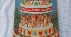 an advertisement for a carnival cake with horses on it