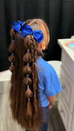 Picture Day Hair, Easy Little Girl Hairstyles, Lil Girl Hairstyles, Girls Hairstyles Easy, Toddler Hairstyles Girl