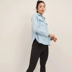 In 100% organic cotton with the perfect amount of weight, a flattering tapered shape, and a nursing-friendly snap-button closure. Pair it with our jeans for head-to-toe denim. Maternity Shirt, Nursing Friendly, Pregnancy Shirts, Maternity Tops, Denim Shirt, Snap Button, Nursing, Organic Cotton, Top Blouse