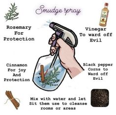 Gothic Love, Crystal Witch, Smudge Spray, Protection Spray, Witch Herbs, Broom Closet, Wiccan Magic, Magic Spell Book, Magic Herbs