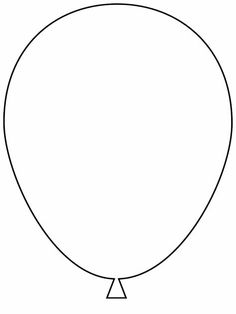 a black and white drawing of a balloon with an arrow on the end, in front of