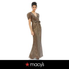 in stock Metallic Gown, Velvet Clutch, Mac Duggal, Gowns Online, Review Dresses, Glitz And Glam, Winter Wedding, Pick Up, In Store