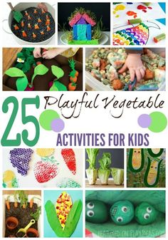 25 playful vegetable activities for kids