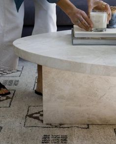 Large Stone Coffee Table, Oversized Stone Coffee Table, Fossil Stone Coffee Table, Carved Stone Coffee Table, Square Travertine Coffee Table, Leather Coffee Table, Marble Round Coffee Table, Take Off Your Shoes, Mcgee & Co