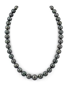 Luxury Black Beaded Pearl Necklace, Luxury Black Pearl Necklace Elegant Style, South Sea Pearl Necklace, Tahitian Pearl Earrings, Tahitian Pearl Necklace, Tahitian Black Pearls, Pearl Necklaces, Sea Pearl, Black Jewelry