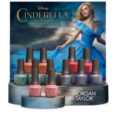 Morgan Taylor Disney Cinderella Collection 2015. New Cinderella, Cinderella Theme, Florida Beach Wedding, Nail Polish Collection