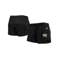 Lounge in style with these fresh Wake Forest Demon Deacons shorts by Champion. They feature mesh fabric to promote breathability and an elastic waistband that adjusts to your perfect size. Bold Wake Forest Demon Deacons graphics complete these bottoms for a classic, laidback look.Lounge in style with these fresh Wake Forest Demon Deacons shorts by Champion. They feature mesh fabric to promote breathability and an elastic waistband that adjusts to your perfect size. Bold Wake Forest Demon Deacons Wake Forest, Mesh Shorts, Mini Shorts, Black Mini, Online Purchase, Mesh Fabric, Buy Online, Lounge, Forest