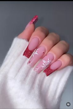 Brulee Recipe, December Nails, Nagellack Trends, Red Christmas Nails, Nail Art Gel, Cute Christmas Nails, Christmas Nails Easy