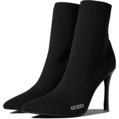 GUESS Tear Fitted Casual Heeled Boots For Workwear, Casual Fitted Ankle-high Heeled Boots, Ankle-high Fitted Casual Heels, Fitted Ankle-high Casual Heels, Casual Ankle-high Fitted Heels, Casual Fitted Heeled Boots With Padded Ankle, Guess Chunky Loafers, Guess Loafers Women, Guess Heels Black