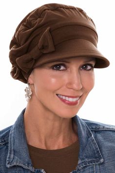 Versatility Newsboy Hat in Luxury Bamboo by Cardani Comfortable Adjustable Hat For Fall, Comfortable Adjustable Hats For Fall, Adjustable Comfortable Hat For Fall, Lightweight Spring Cap, Brown Brimmed Cloche Hat, Brown Brimmed Cloche Hat One Size, Brown Casual Cloche Hat One Size, Brown Cloche Hat With Short Brim, Brown Brimmed Cloche Hat, One Size Fits Most