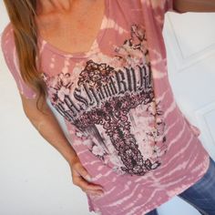 Buckle, Crash & Burn Women's Top T-Shirt Size Medium Fits Like A Large, Mauve Pink Color Has Spine Dye Detail, V Neck, Short Sleeve, Loose Fit, Pieced Semi Sheer Chiffon Back, Crash & Burn Flower Cross Chest Graphic With Black Embellishments, 50% Supima 50% Modal Material, Measurements Bust 19 Length 29 Sleeve 7.5, Item Is New With Tags. Pink Distressed Cotton Tops, Pink Distressed Summer T-shirt, Pink Distressed T-shirt For Summer, Trendy Distressed Pink Top, Trendy Pink Distressed Top, Spring Distressed Pink Tops, Rhinestone Tees, Red Studs, Knit Sleeve