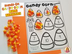 candy corn math activities for halloween