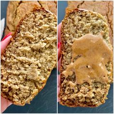 Healthy Banana Oatmeal Bread - Hungry Happens 5 Ingredient Banana Oatmeal Bread, Hungry Happens Recipes Banana Bread, Hungry Happens Banana Bread, Banana Bread Recipe With Oatmeal, Healthy Banana Oatmeal Bread, Banana Oatmeal Bread, Healthy Banana Oatmeal, Banana Oat Bread, Oatmeal Banana Bread