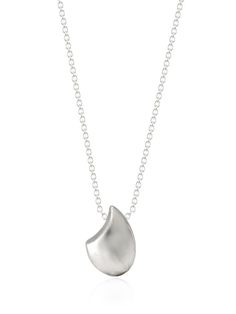 Editor's NotesREINDEER presents a timeless jewelry collection. It is a stylish item that adds an accent to your look. - Teardrop shaped pendant necklace- Cable chain - High quality for everyday- Minimal and sophisticated mood* Color and Chain options available Silver or Gold_ Snake Chain or Cable Chain Measurements(in.)- Pendant: 0.5 in. x 0.7 in.- Chain Length: 17.7 in.  Composition & Care- Material: Silver 925, 18K Gold Plated- Plated products may discolor over tim Modern Teardrop Pendant Necklace With Polished Finish, Modern Teardrop Large Pendant Necklaces, Modern Teardrop Necklace With Polished Finish, Teardrop Pendant Necklace With Polished Finish, Formal Teardrop Necklaces With Detachable Pendant, Elegant Teardrop Drop Necklace With Large Pendant, Sterling Silver Teardrop Necklace With Polished Finish, Teardrop Sterling Silver Necklace With Polished Finish, Silver Teardrop Necklace With Detachable Pendant