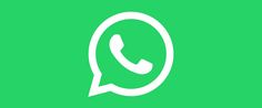 the whatsapp icon is shown in white on a green background with an image of a phone