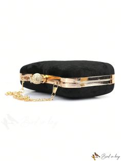 BirdinBag - Chic Mini Evening Bag with Faux Pearl Embellishments and Chain Strap Elegant Box Bag With Chain, Elegant Bags With Gold Chain, Elegant Bags With Gold Chain As Fashion Accessory, Elegant Bags With Gold Chain For Fashion, Elegant Handheld Bag With Chain, Elegant Handheld Chain Bag, Elegant Evening Bags With Gold Chain, Elegant Rectangular Bag With Gold Chain, Elegant Rectangular Bags With Gold Chain