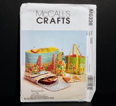 an image of a sewing pattern for bags and purses on the cover of a magazine