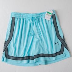 Nike Dri Fit Women's Basketball Shorts Xl Color Turquoise New With Tags Please See Photos For Details. Photos Are Of The Actual Nike Shorts! Be Sure To Follow For New Listings Every Day! Bundle And Save On Shipping Items Ship The Same Day/Next Day Nike Basketball Shorts Women, Summer Sports Bottoms In Turquoise, Nike Blue Loungewear Bottoms, Nike Sports Bottoms In Light Blue, Nike Light Blue Sports Bottoms, Nike Blue Bottoms For Summer, Blue Nike Athletic Shorts With Elastic Waistband, Nike Light Blue Short Bottoms, Nike Light Blue Shorts