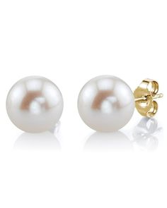 Looking for Freshwater Pearl Earrings? Buy this dazzling 11mm White Freshwater Round Pearl Stud Earrings and save 70% off retail prices. Shop now! Real Pearl Earrings Studs, White Pearl Earrings Stud, Pearl Earrings Studs Classy, Pearl Earrings Studs, Bday List, Real Pearl Earrings, Dr Closet, White Pearl Earrings, Earrings Aesthetic